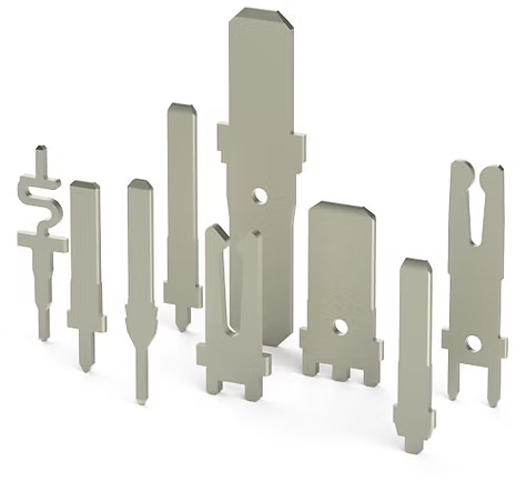 Autosplice stamped terminal products